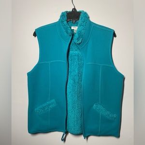 Women’s Coldwater Creek vest! Beautiful blue color! Size medium